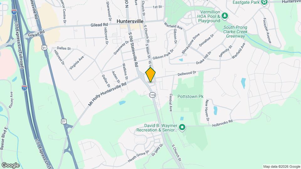 13604 S Old Statesville Rd Map and Location Details