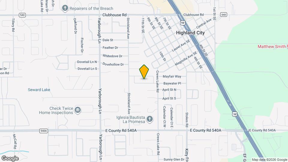 4048 Byrds Crossing Dr Mapa y Detalles de la Ubicación