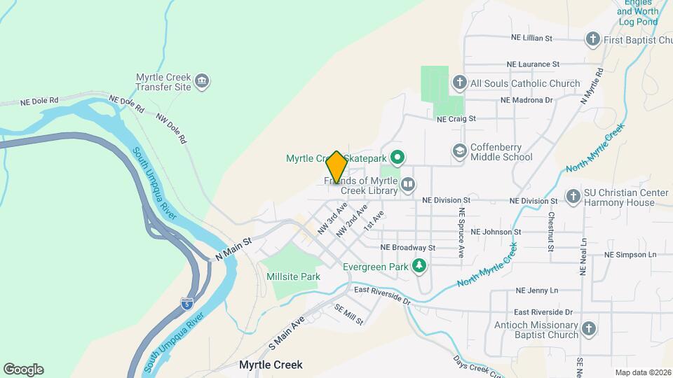 340 NW Heard St Map and Location Details