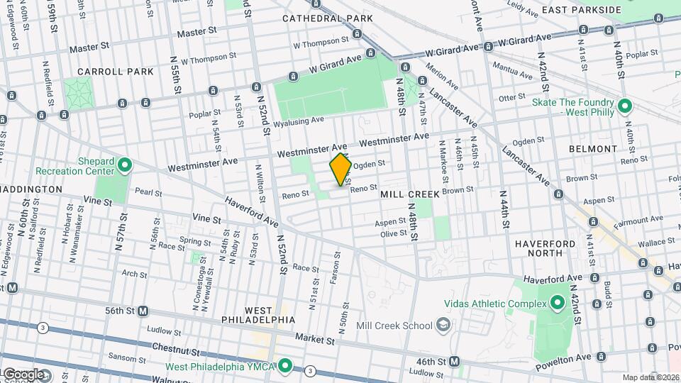 5016 Reno St Mapa y Detalles de la Ubicación