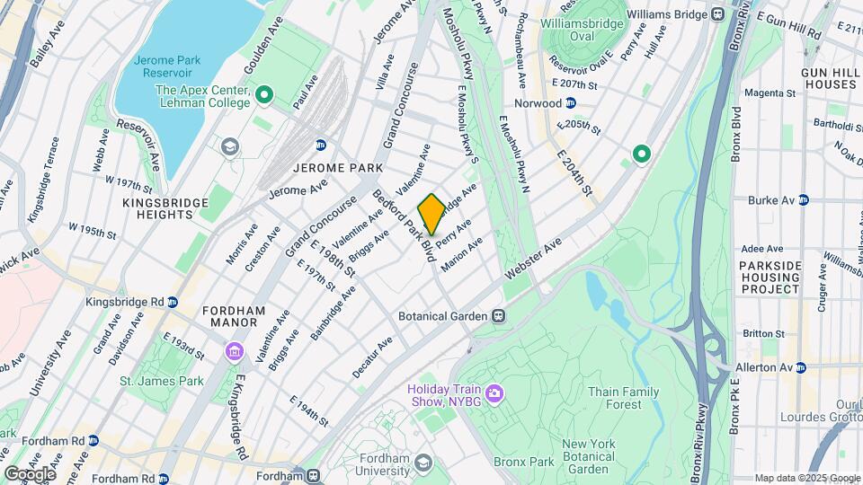 311 Bedford Park Mapa y Detalles de la Ubicación