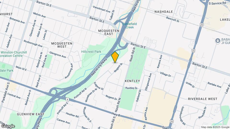 258 Pottruff Rd N Map and Location Details