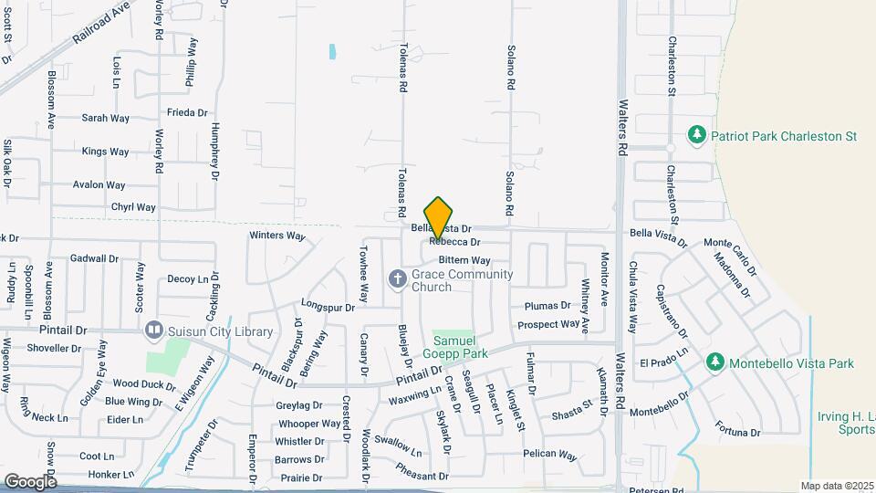 1219 Rebecca Dr Map and Location Details