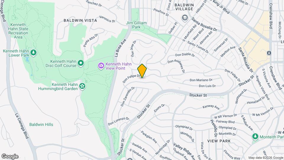 4509 Don Miguel Dr Map and Location Details