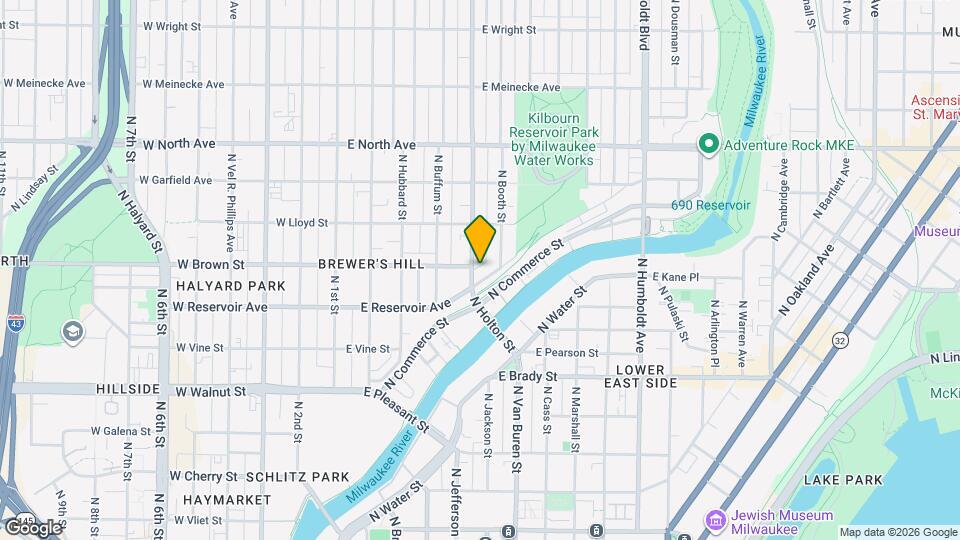 516 E Glover Ave Map and Location Details