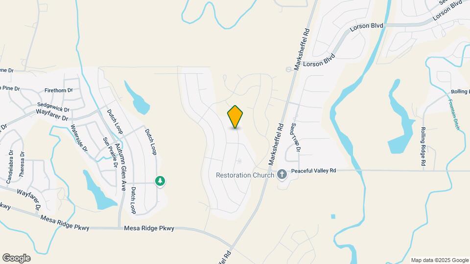 7232 Alpine Daisy Dr Map and Location Details
