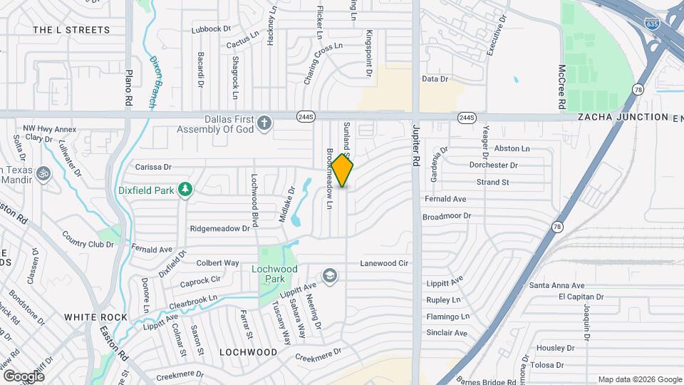 12035 Sunland St Map and Location Details