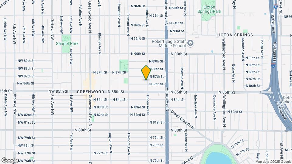 850 N 86th St Mapa y Detalles de la Ubicación
