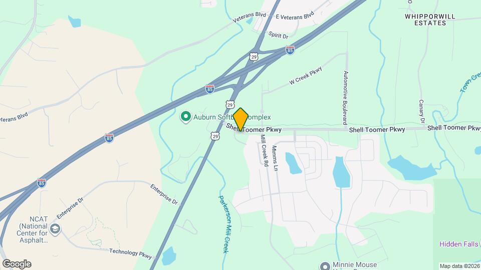 816-818 Shell Toomer Pkwy Map and Location Details