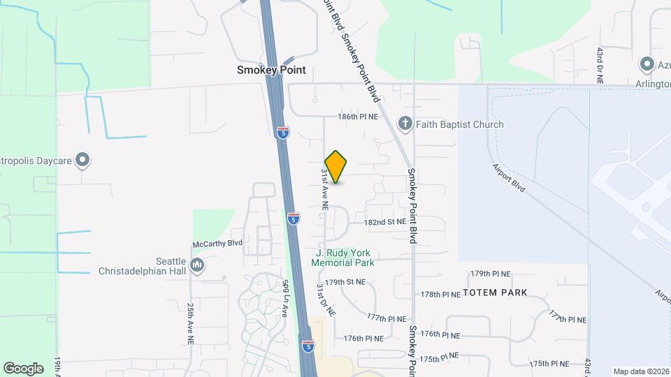 18321 31st Ave Mapa y Detalles de la Ubicación