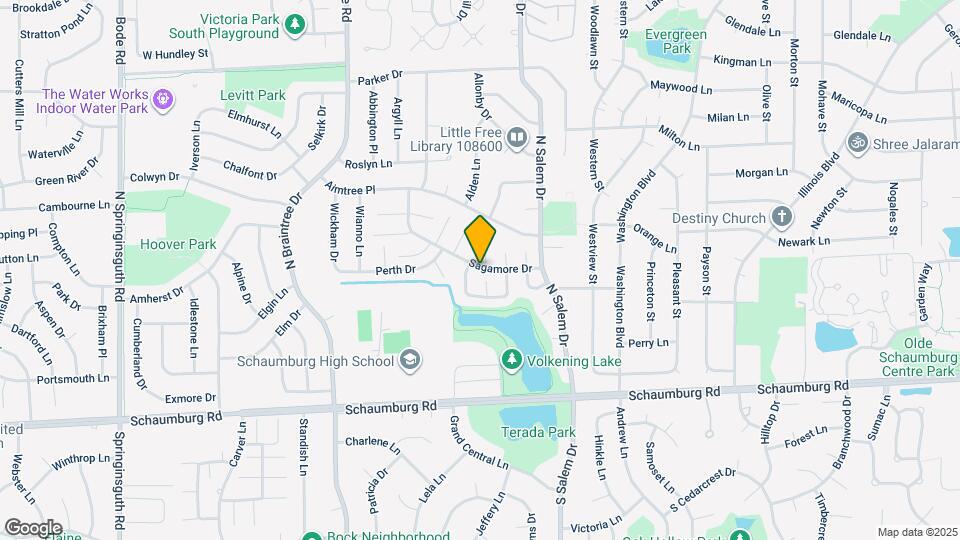 933 Sagamore Dr Mapa y Detalles de la Ubicación