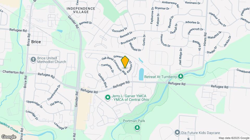 3428 Oak Bend Blvd Map and Location Details