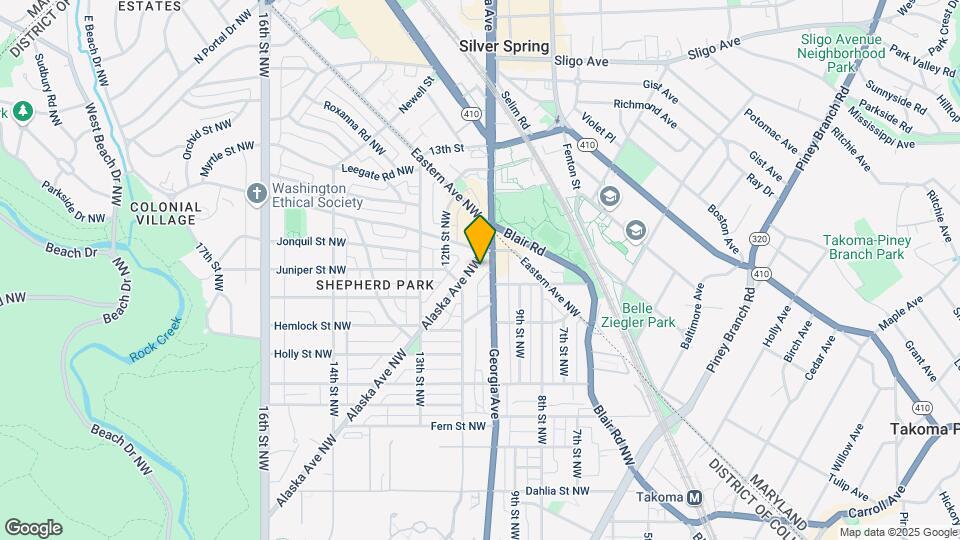 7723 Alaska Ave NW Map and Location Details