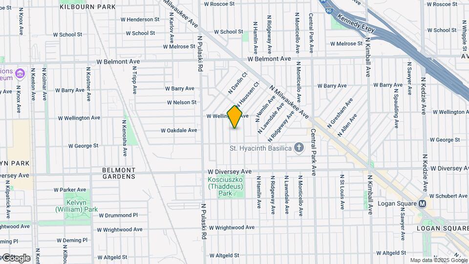 2923 N Springfield Ave-Unit -G Map and Location Details