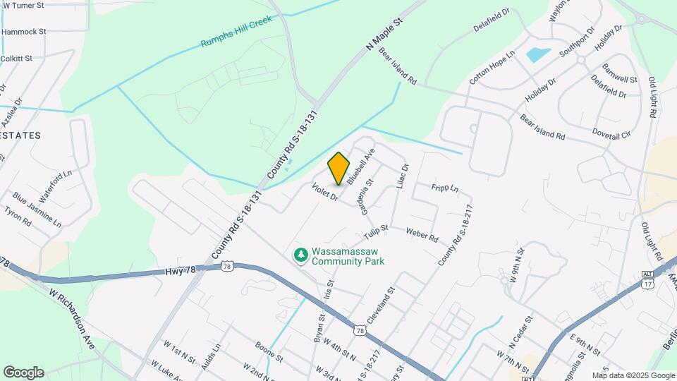 102 Bluebell Ave Map and Location Details