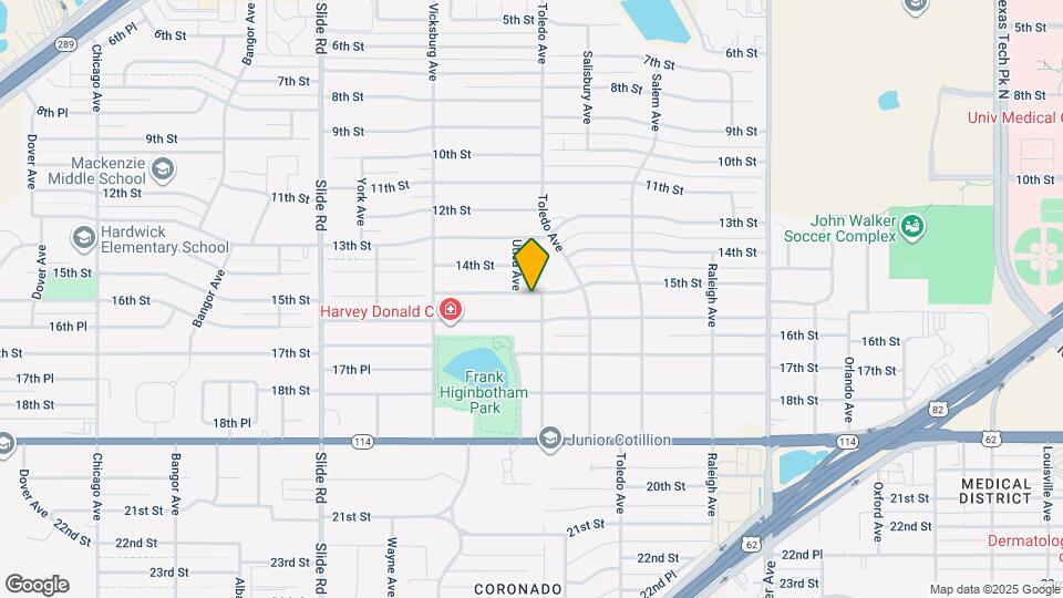 4803 15th St Map and Location Details