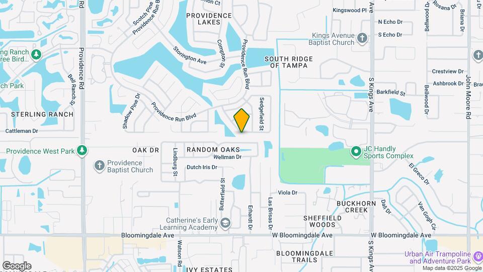 1722 Wakefield Dr Map and Location Details