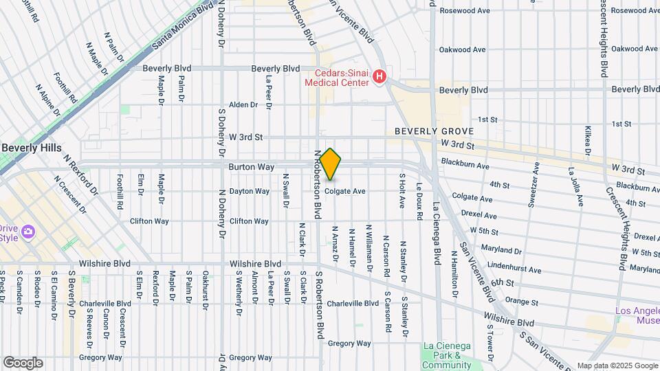 429 Arnaz Dr Mapa y Detalles de la Ubicación