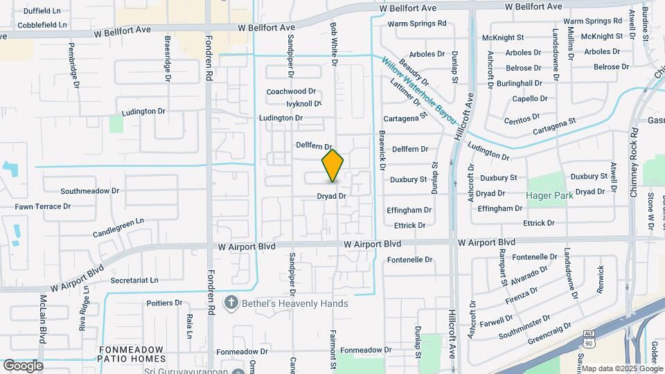 6303 Southwood Ct S Map and Location Details
