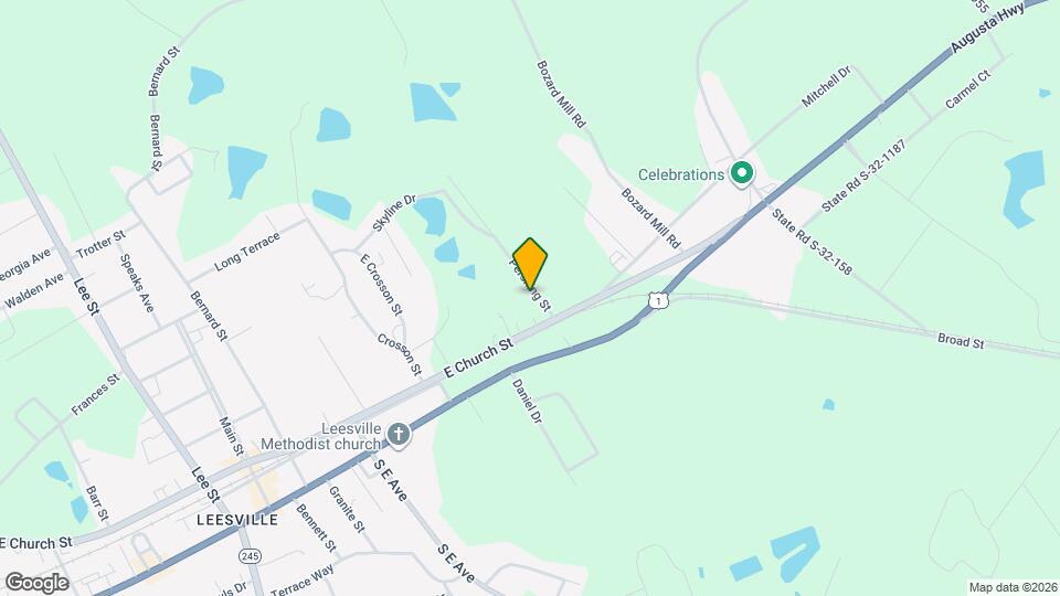 209 Pershing St Mapa y Detalles de la Ubicación