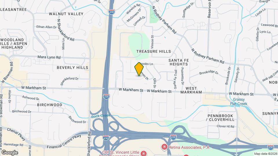 10012 Ronald Dr Map and Location Details