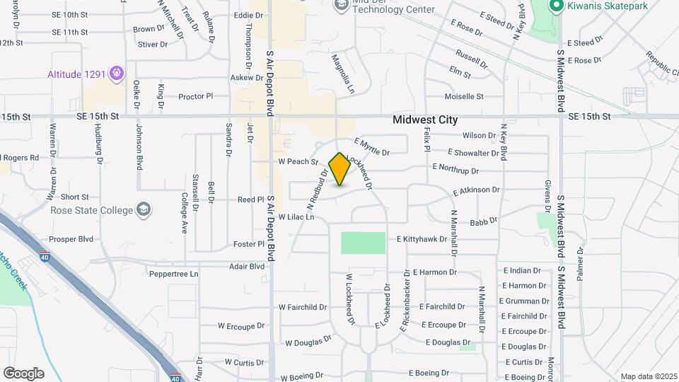 203 W Marshall Dr Map and Location Details