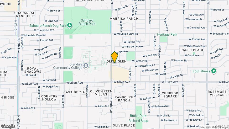 9209 N 59th Ave Map and Location Details