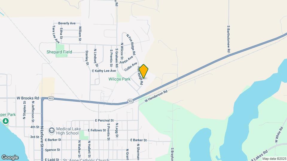 826 N Fox Ridge Rd Map and Location Details