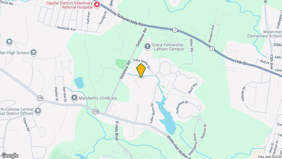 Sanderson Court Senior Apartments Map and Location Details