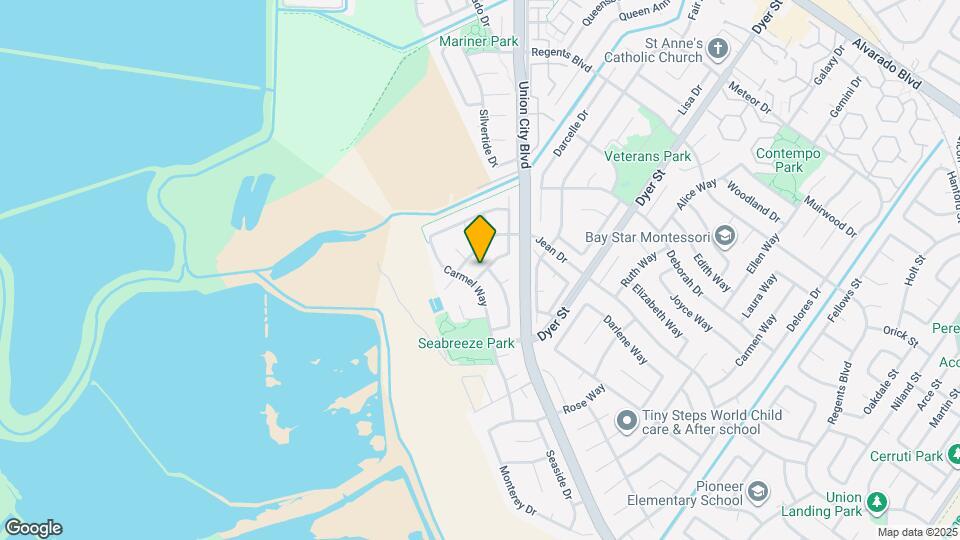 5637 Pacific Grove Way Map and Location Details