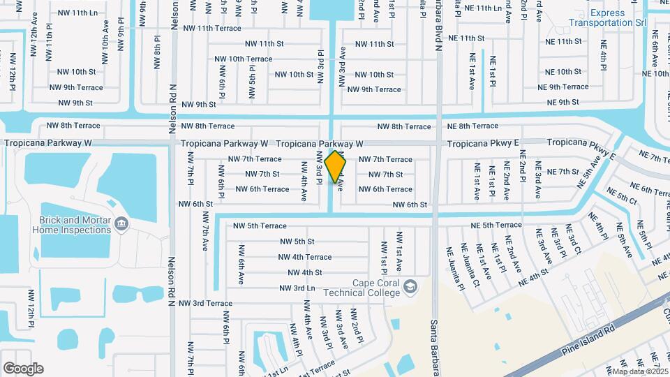 620 NW 3rd Ave Map and Location Details