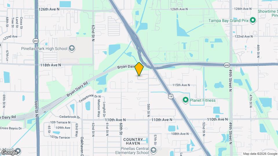 11641 59th St N Map and Location Details