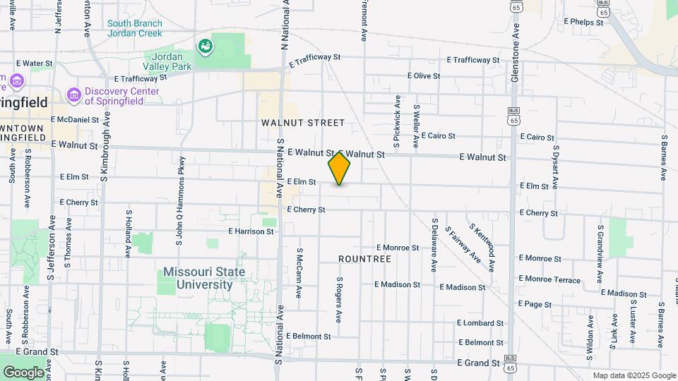 1330 E Elm St, Unit #2 Map and Location Details