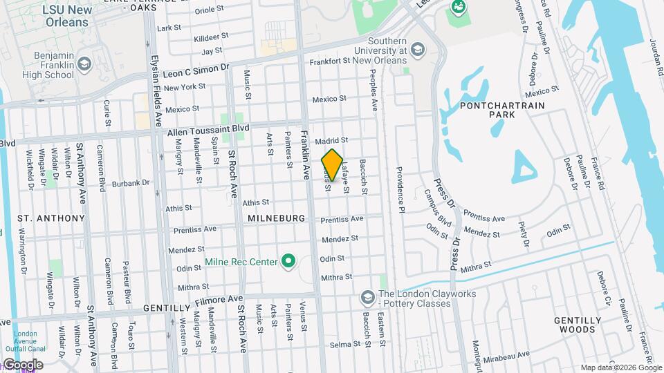 5827 Eads St Map and Location Details