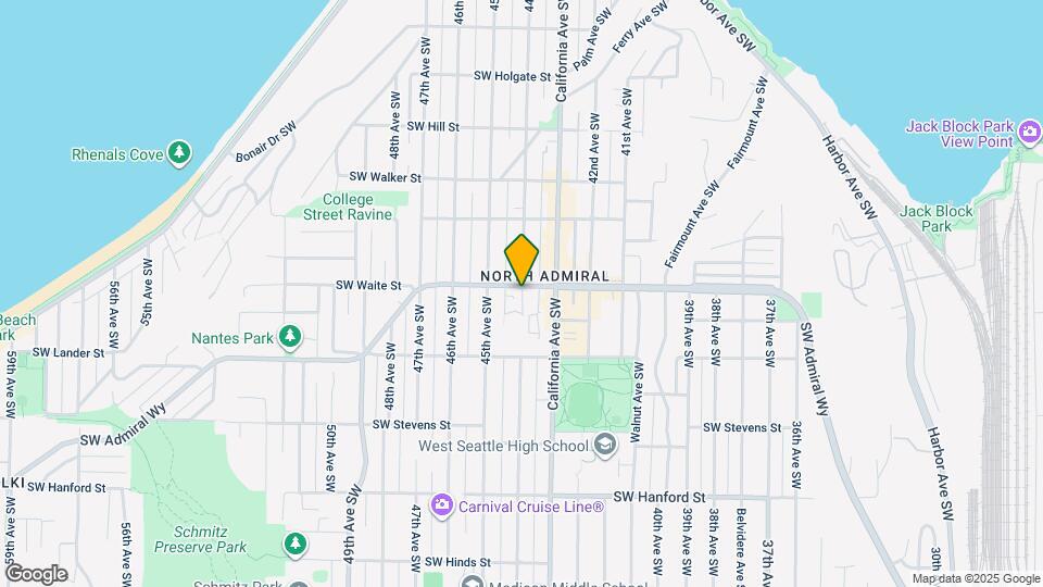 2623 44th Ave SW Map and Location Details