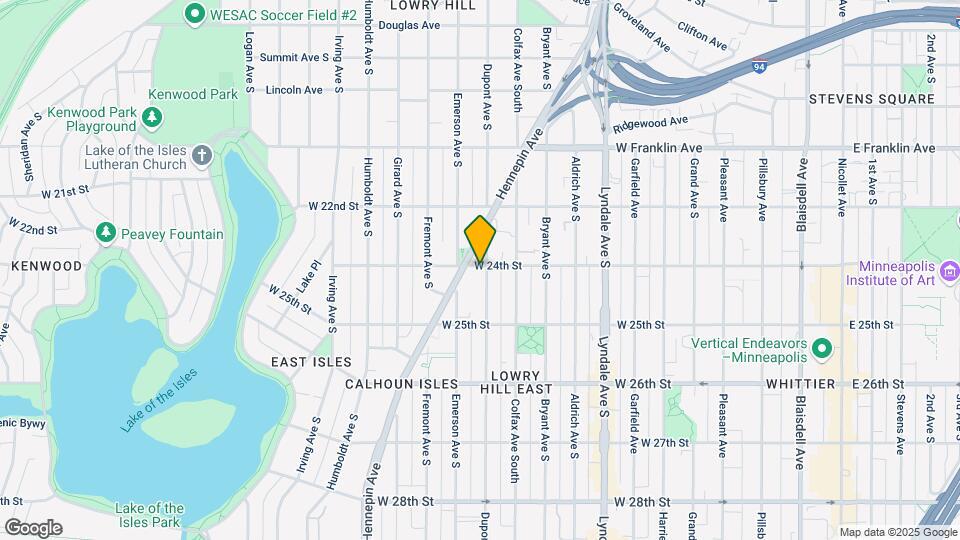 2400 DuPont Ave S Map and Location Details