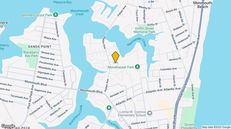 Edgewater East/West Mapa y Detalles de la Ubicación