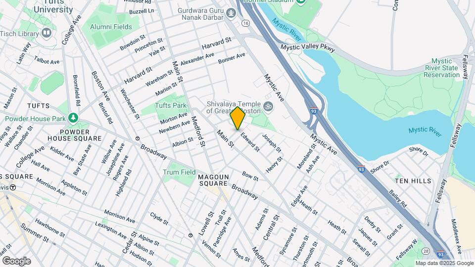 72 Edward St, Unit 1 Map and Location Details