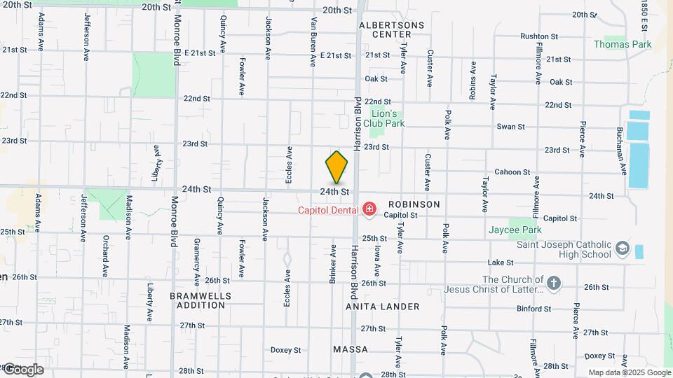 1148 24th St Map and Location Details