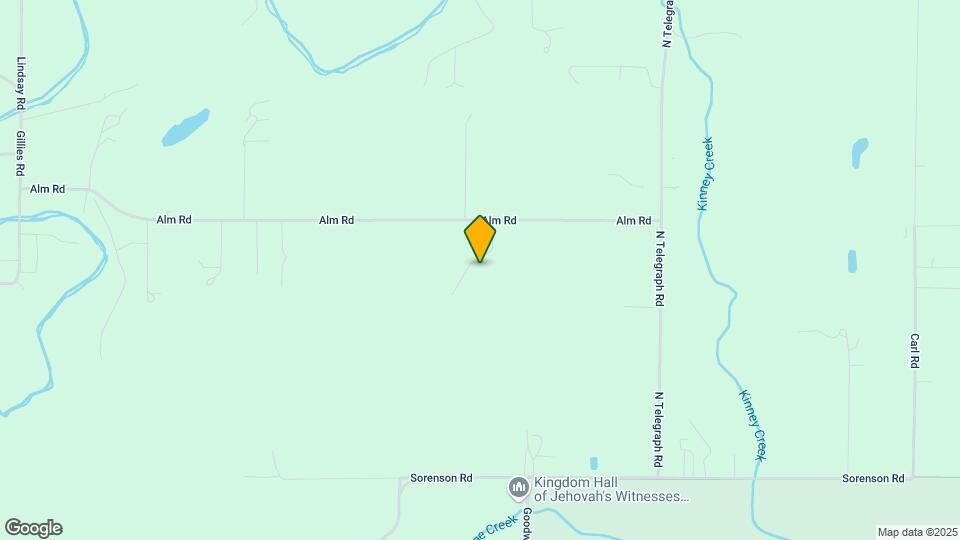 3675 Alm Rd Map and Location Details
