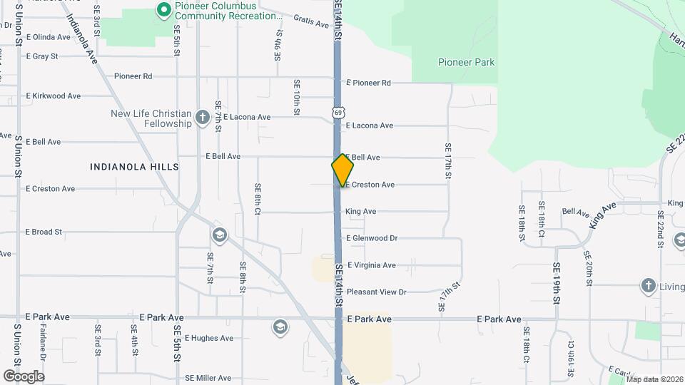 2621 SE 14th St Map and Location Details