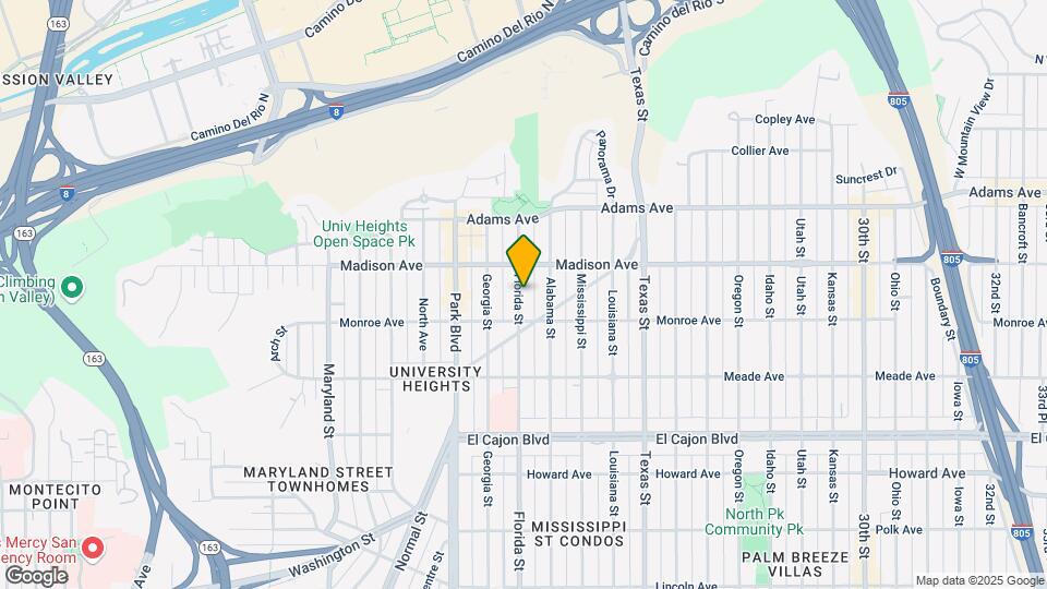 4545 Florida St Map and Location Details