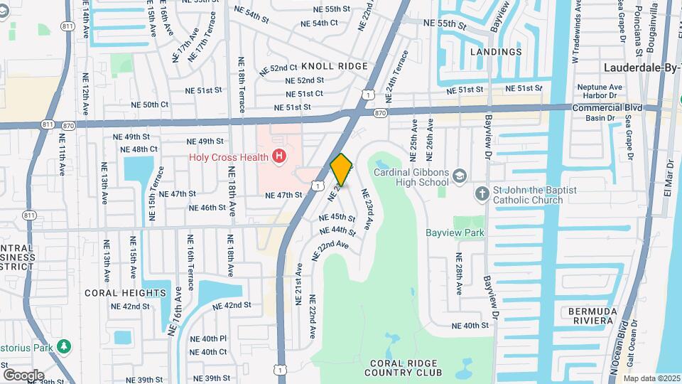 4516 NE 21st Ln Map and Location Details