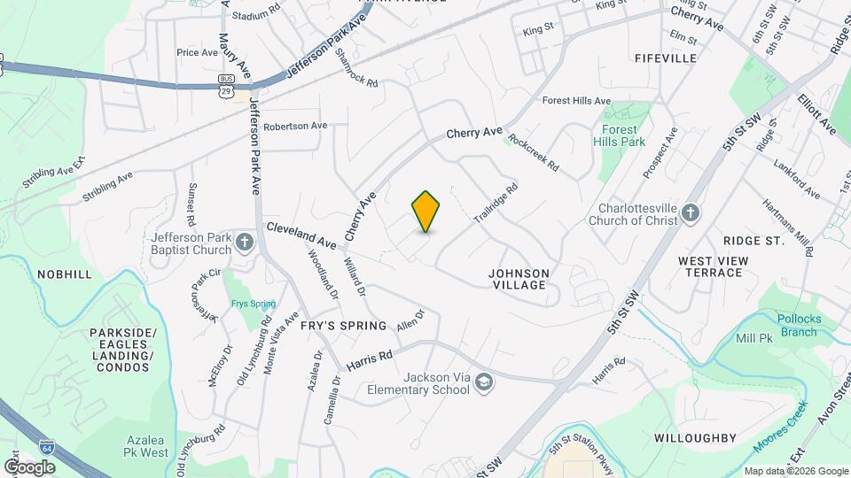 735 Rainier Rd Map and Location Details