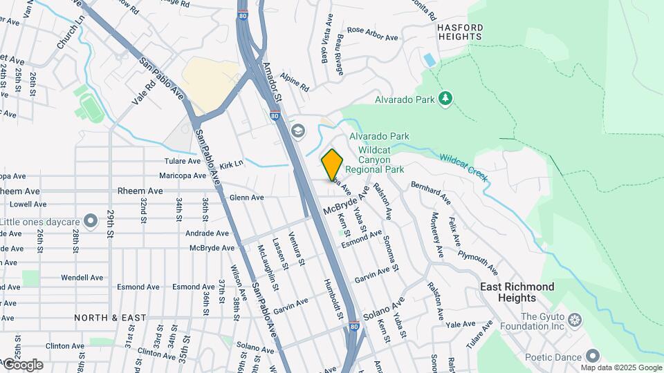 5470 Shasta Ave Mapa y Detalles de la Ubicación