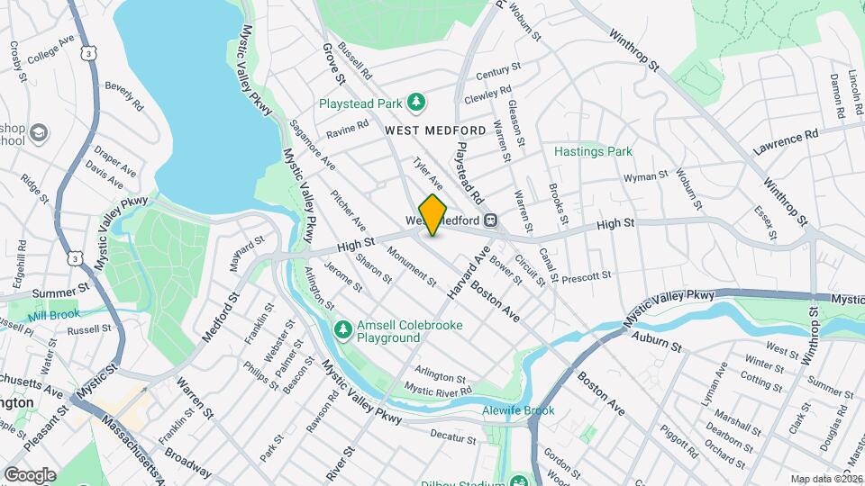 16 Boston Ave, Unit A Map and Location Details