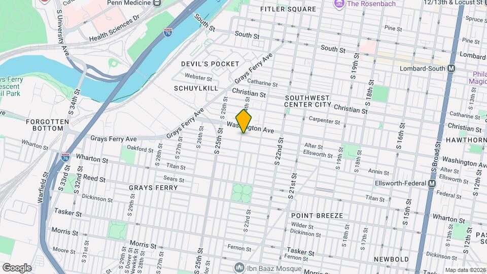 1111 S 24th St Mapa y Detalles de la Ubicación