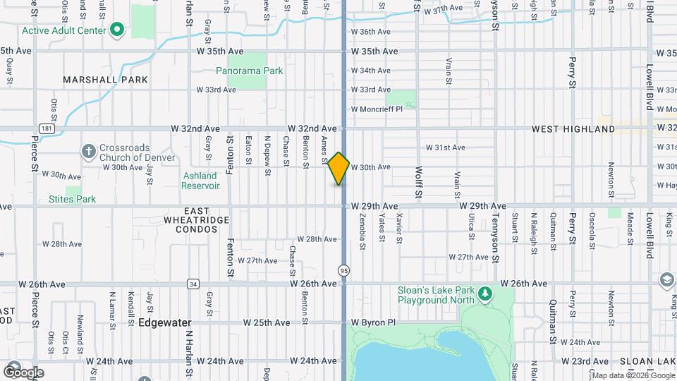 2915 Sheridan Boulevard Mapa y Detalles de la Ubicación