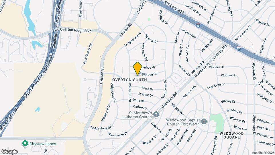 4720 South Dr W Map and Location Details