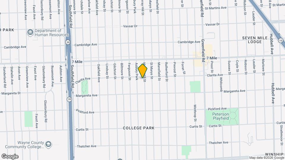 18701 Murray Hill St Map and Location Details